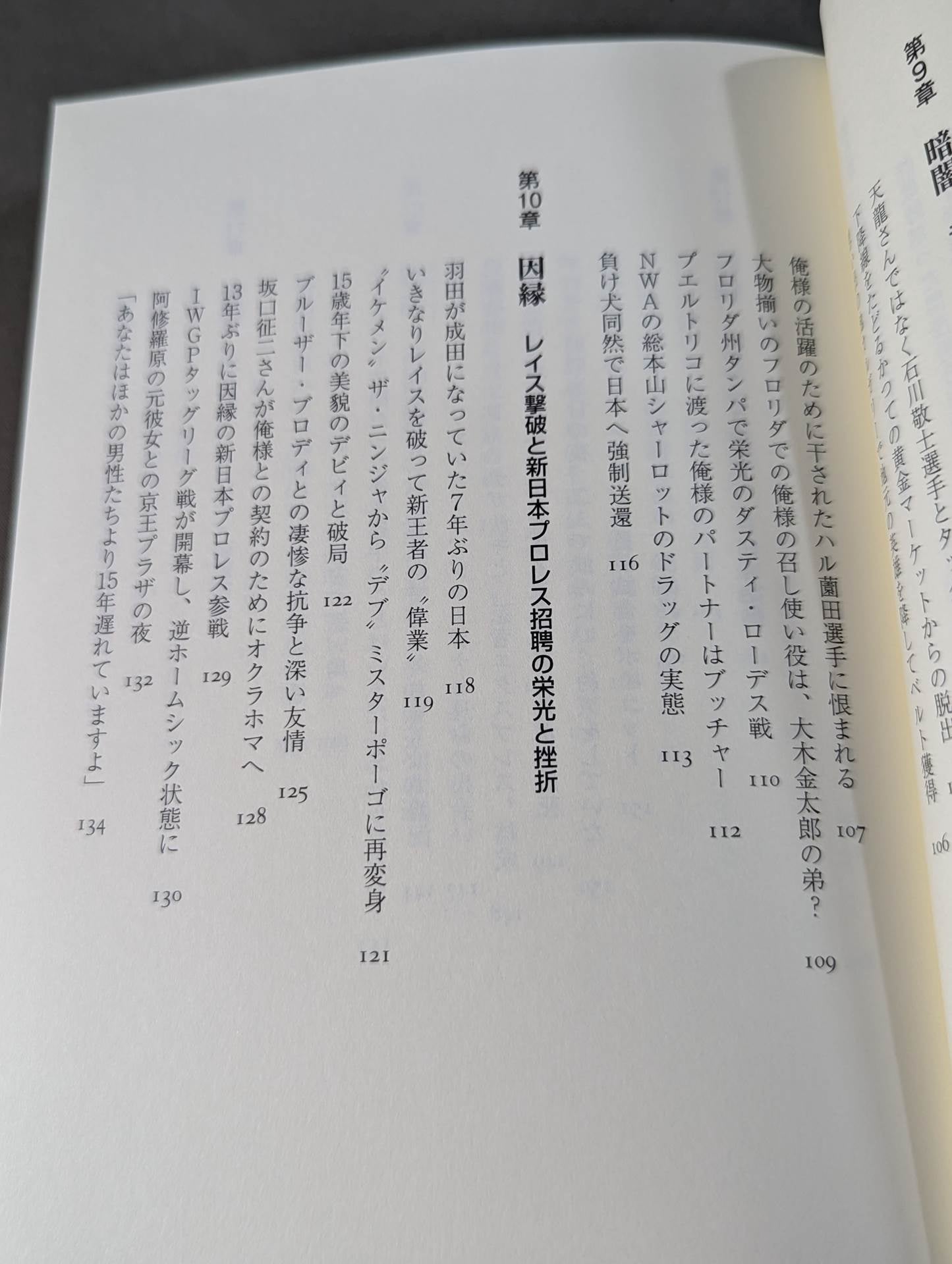 Confession of a villainous wrestler