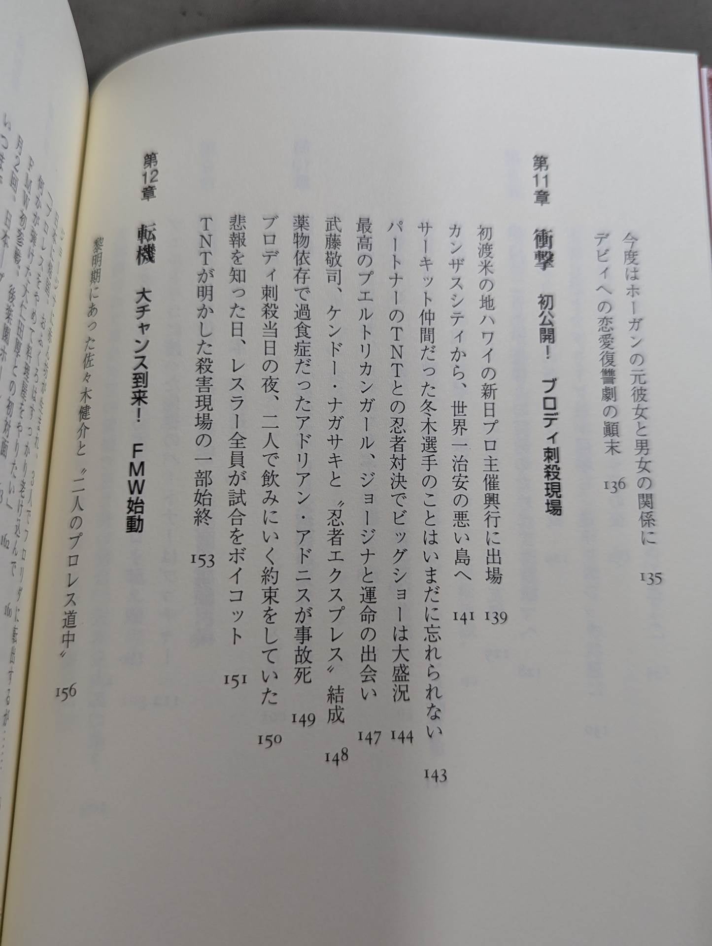 Confession of a villainous wrestler