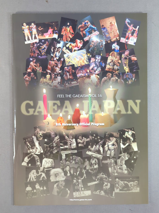 ★ Toyoda vs Satomura WWWA Match ★ FEEL THE GAEAISM Vol.16 / 8th Anniversary Official Prpgram