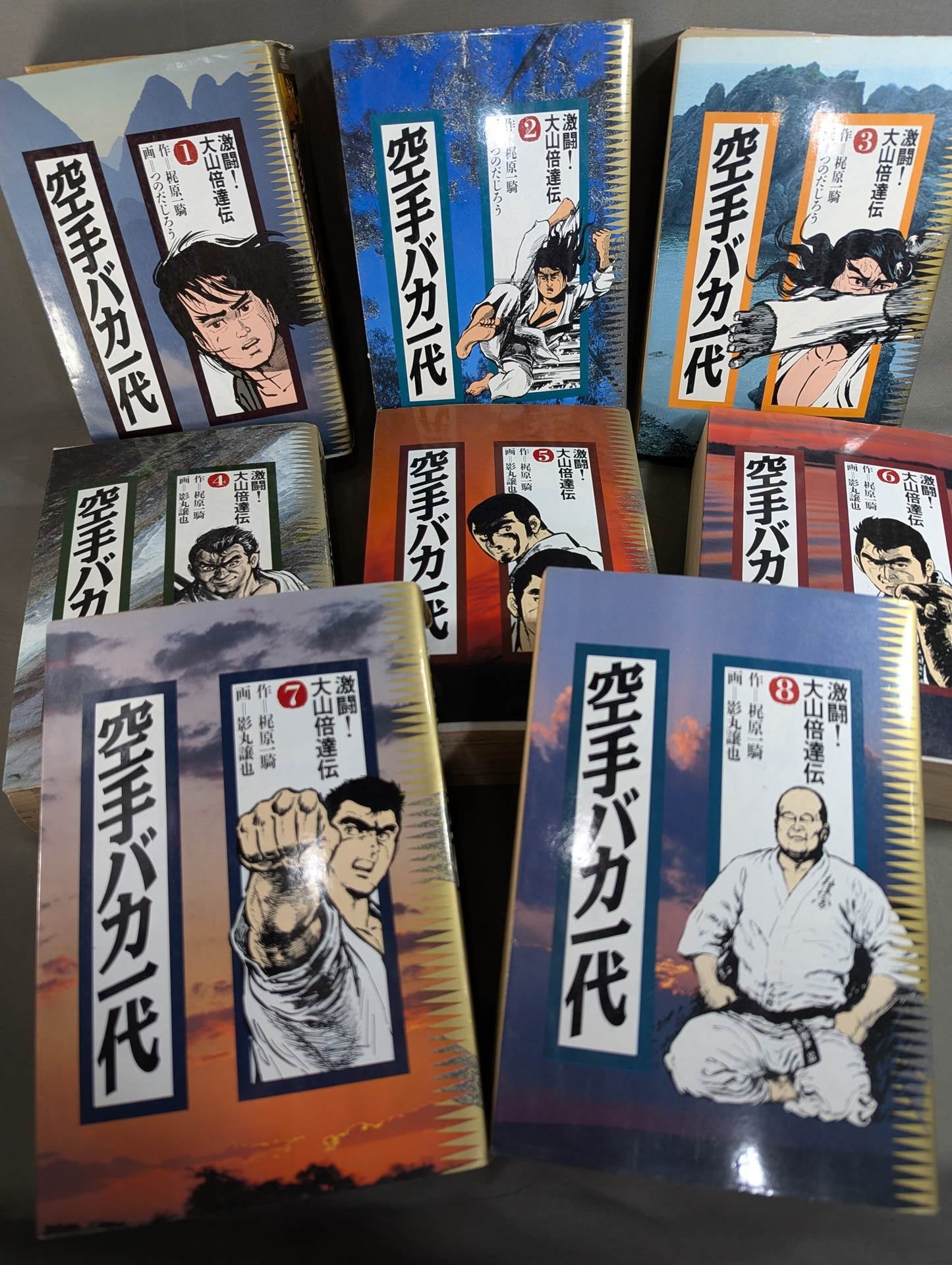 [Deluxe edition, 8-volume set] Karate for Life (Karate Baka Ichidai) 