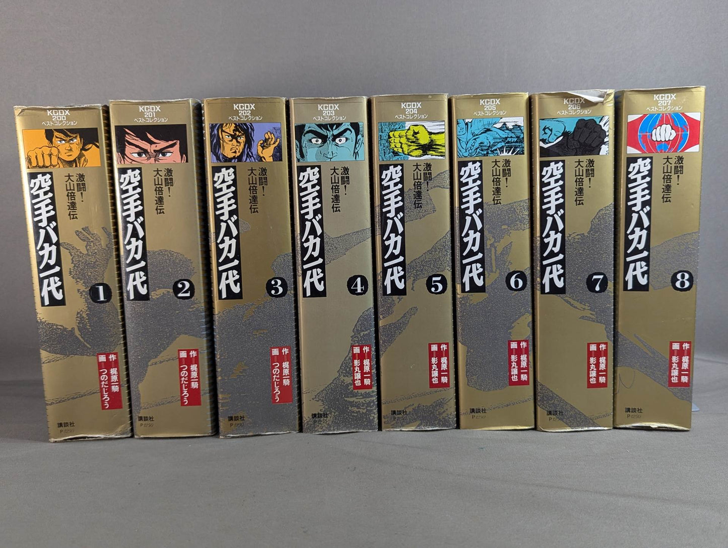 [Deluxe edition, 8-volume set] Karate for Life (Karate Baka Ichidai) 