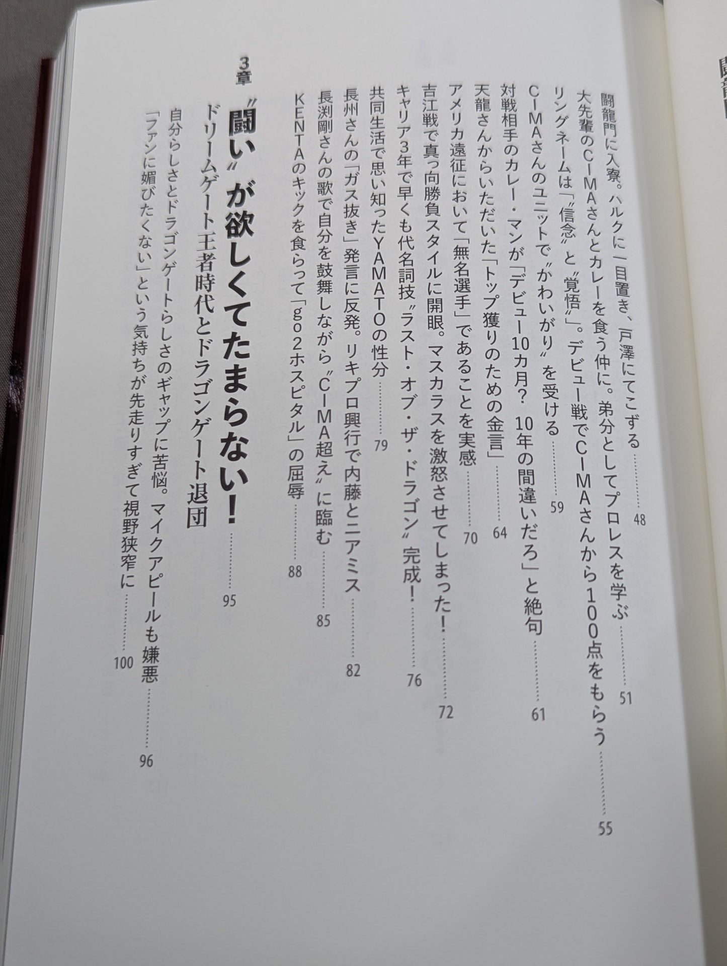 鷹木信悟自伝 我道驀進(がどうばくしん)