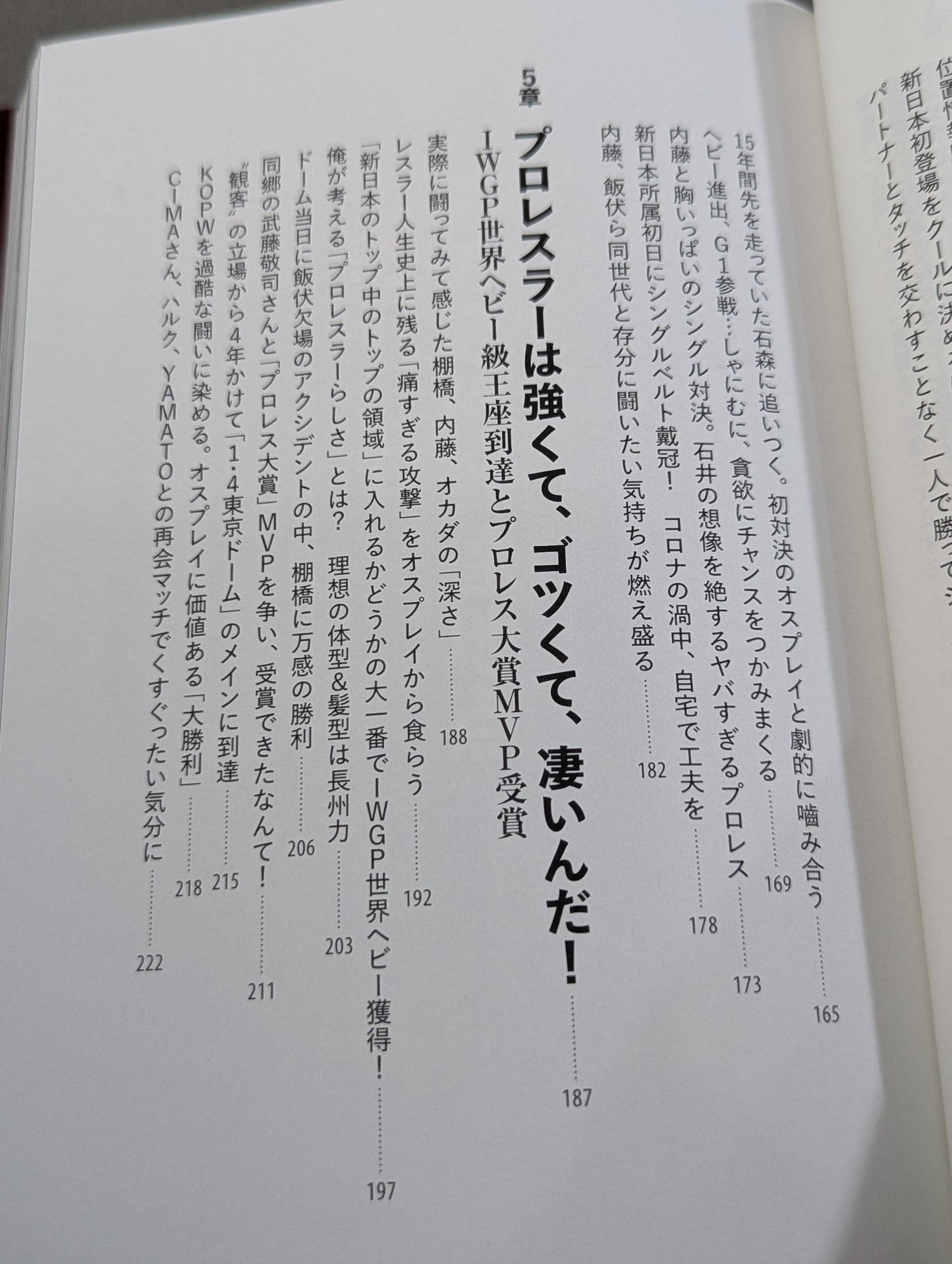 鷹木信悟自伝 我道驀進(がどうばくしん)