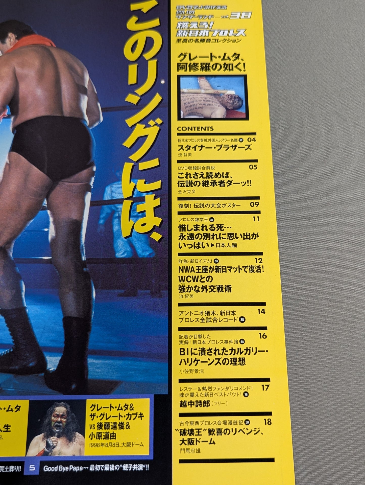 燃えろ!新日本プロレス vol.38