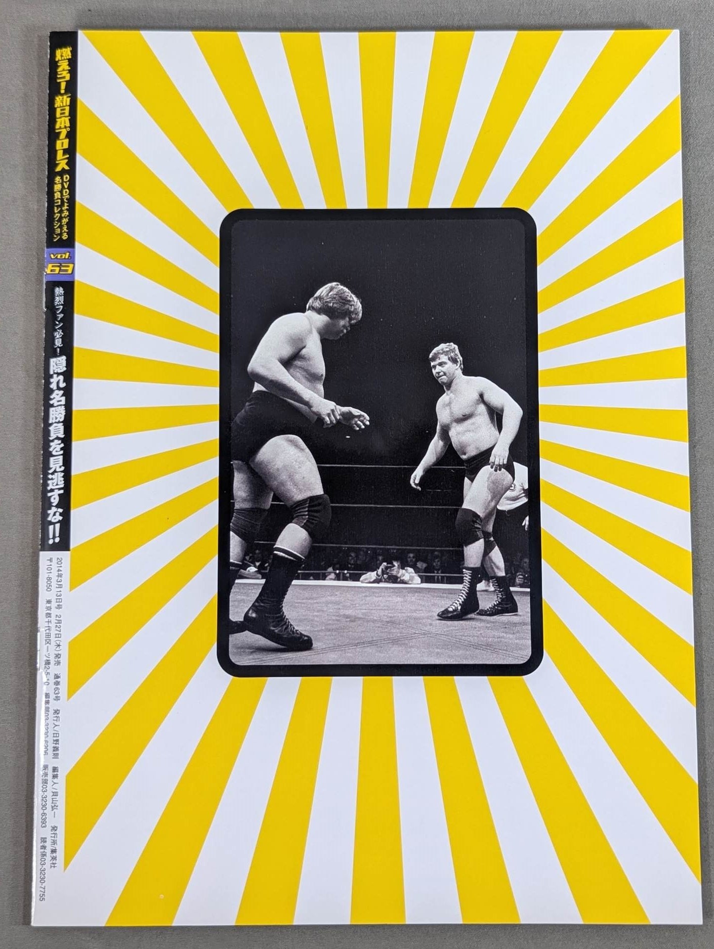 燃えろ!新日本プロレス vol.63 – 闘道館