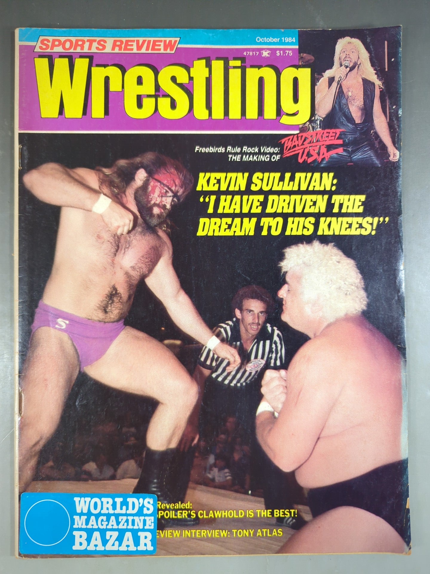 SPORTS REVIEW Wrestling 1984年10月号