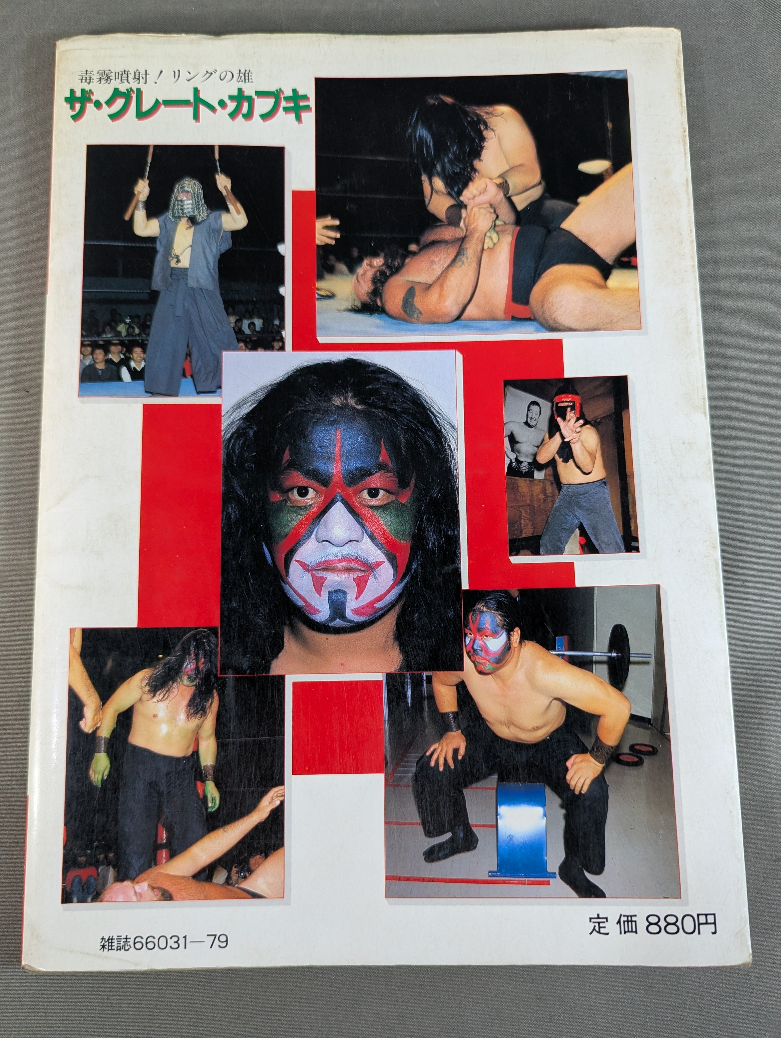 毒霧噴射!リングの雄!! ザ・グレート・カブキ – 闘道館