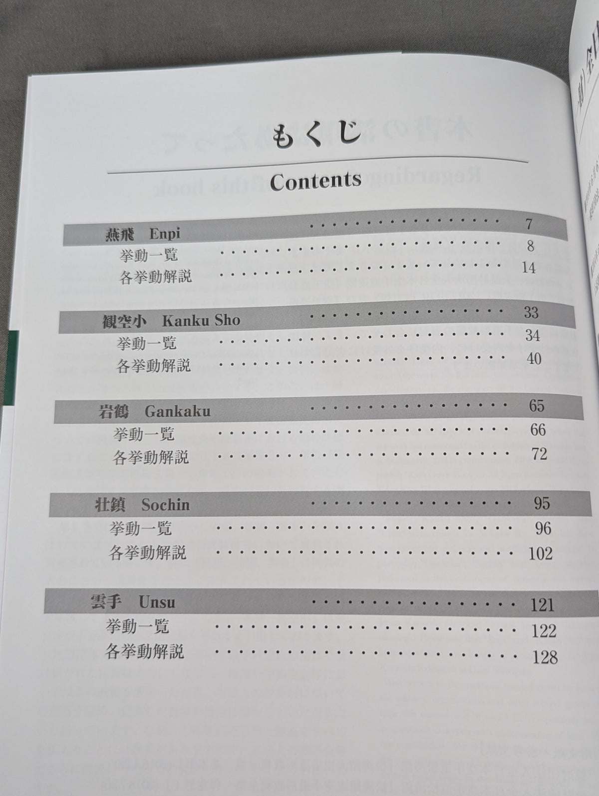 松涛館流空手道形教範全集 「得意形2」 燕飛・観空小・岩鶴・壮鎮・雲手