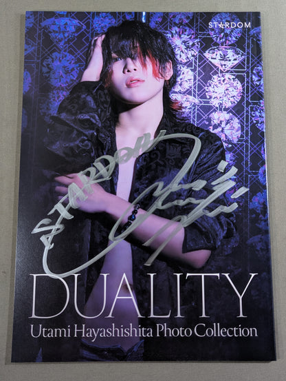 【hand signed autograph】 Utami Hayashishita  photo  Episode DUALITY
