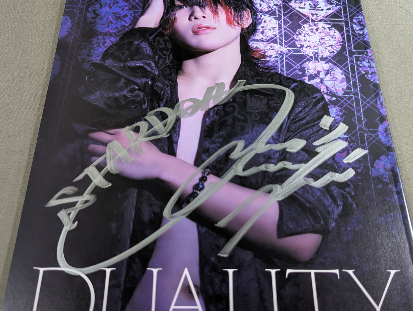 【hand signed autograph】 Utami Hayashishita  photo  Episode DUALITY