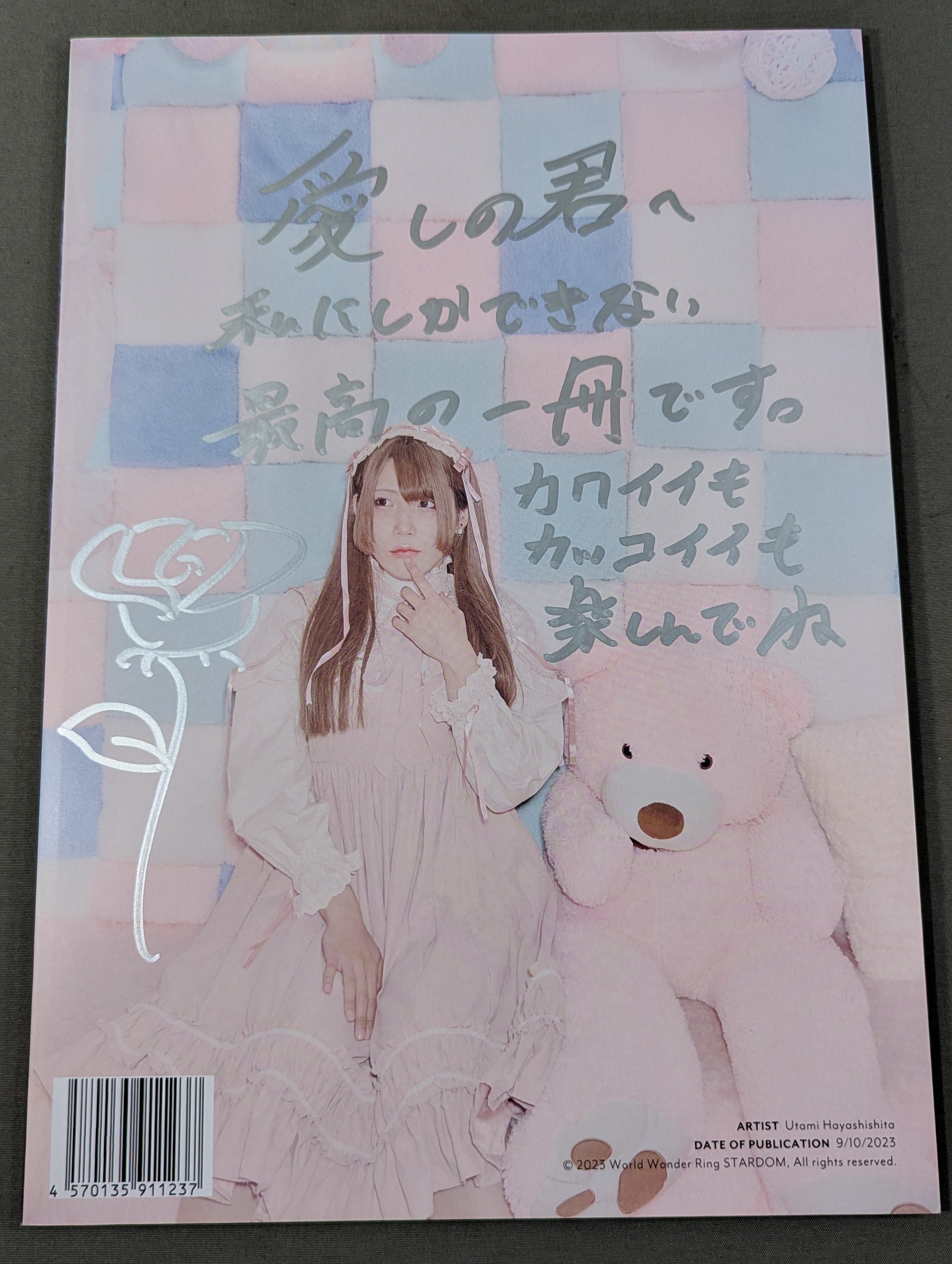 直筆サイン入り】林下詩美 写真集 DUALITY – 闘道館