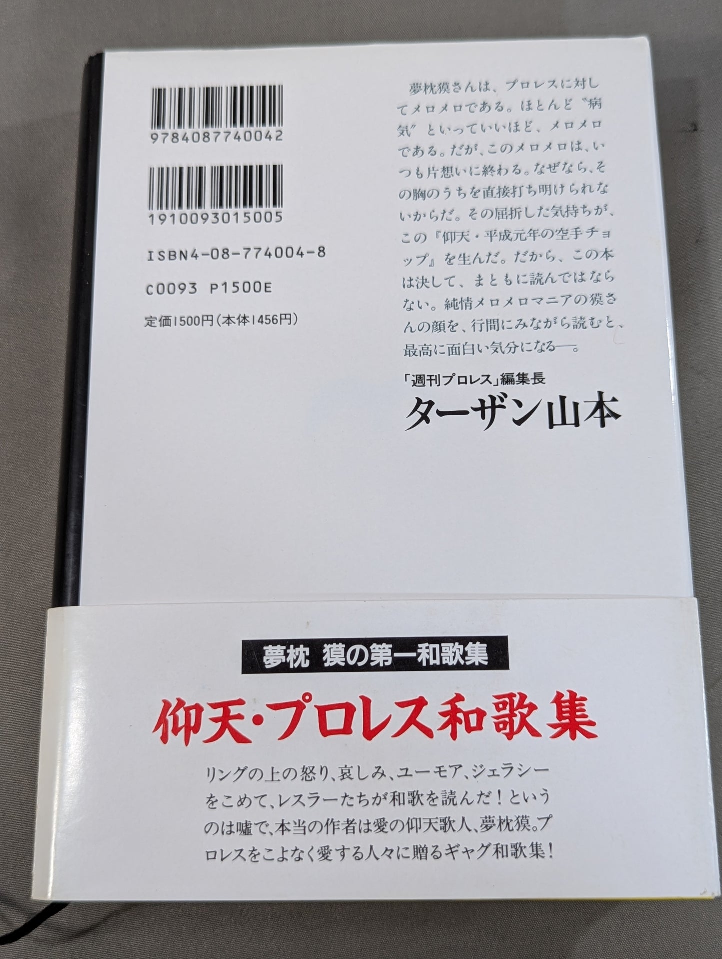 仰天・平成元年の空手チョップ
