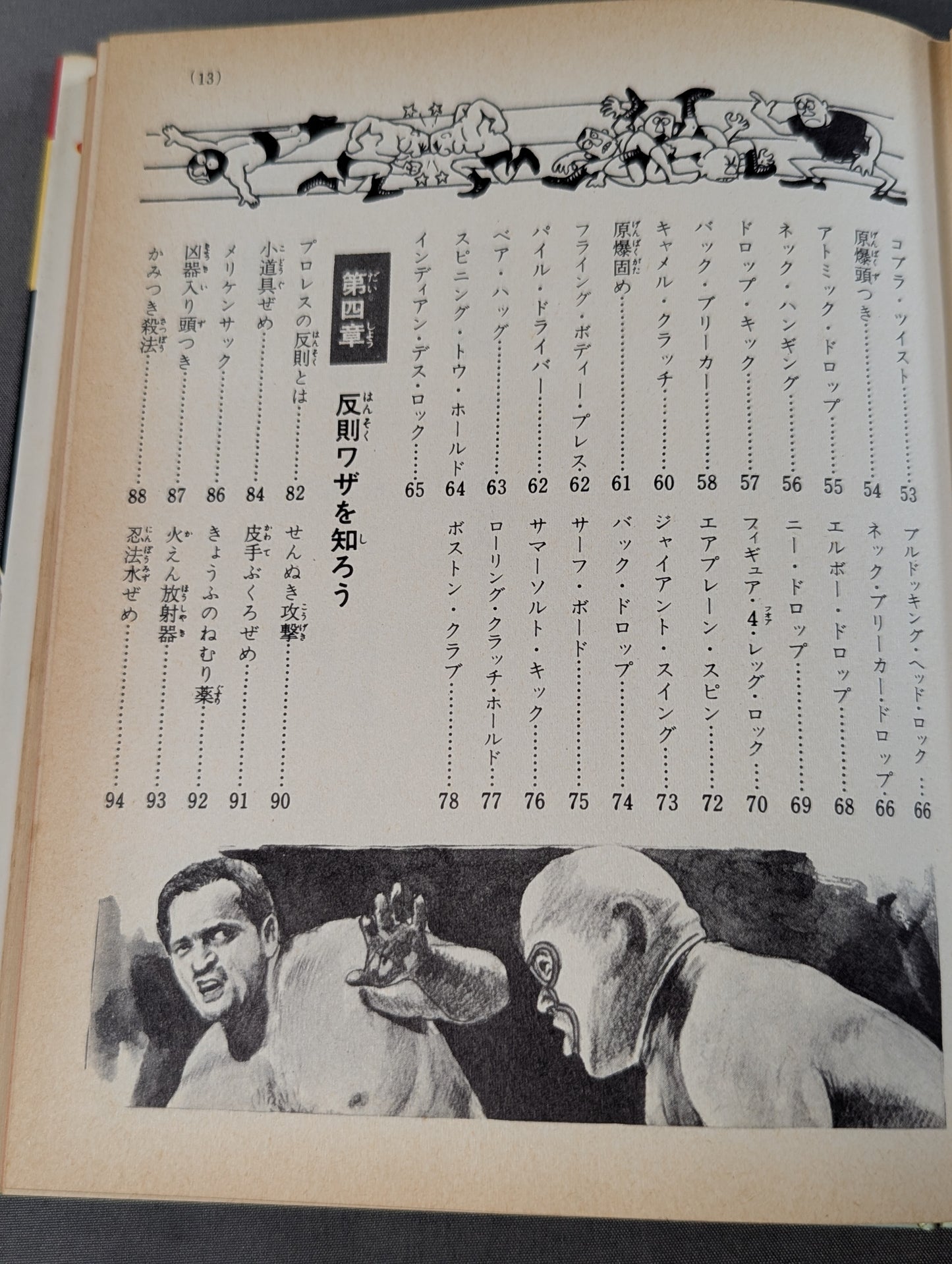 プロレス入門 小学館入門百科シリーズ⑨(表紙：馬場 馬乗りチョップ)