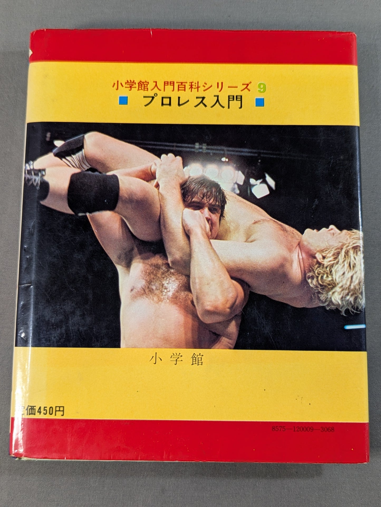プロレス入門 小学館入門百科シリーズ⑨(表紙：馬場 馬乗りチョップ)