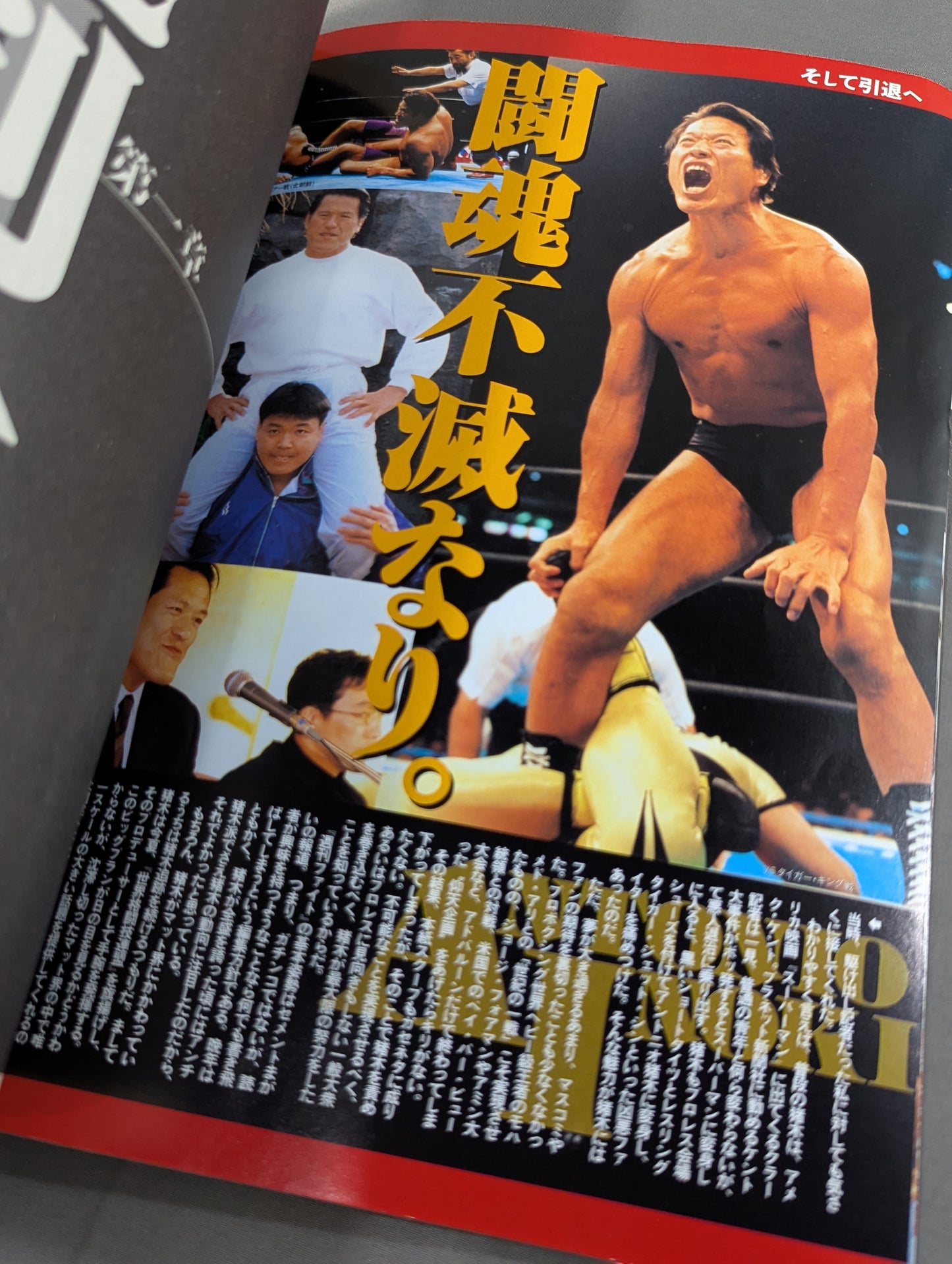 ★縮刷版 2冊セット★ 新日本プロレスリング パンフレット縮刷版＆アントニオ猪木引退記念 ファイト縮刷版