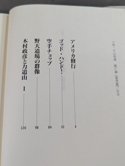 小説・大山倍達 風と拳 雄飛篇