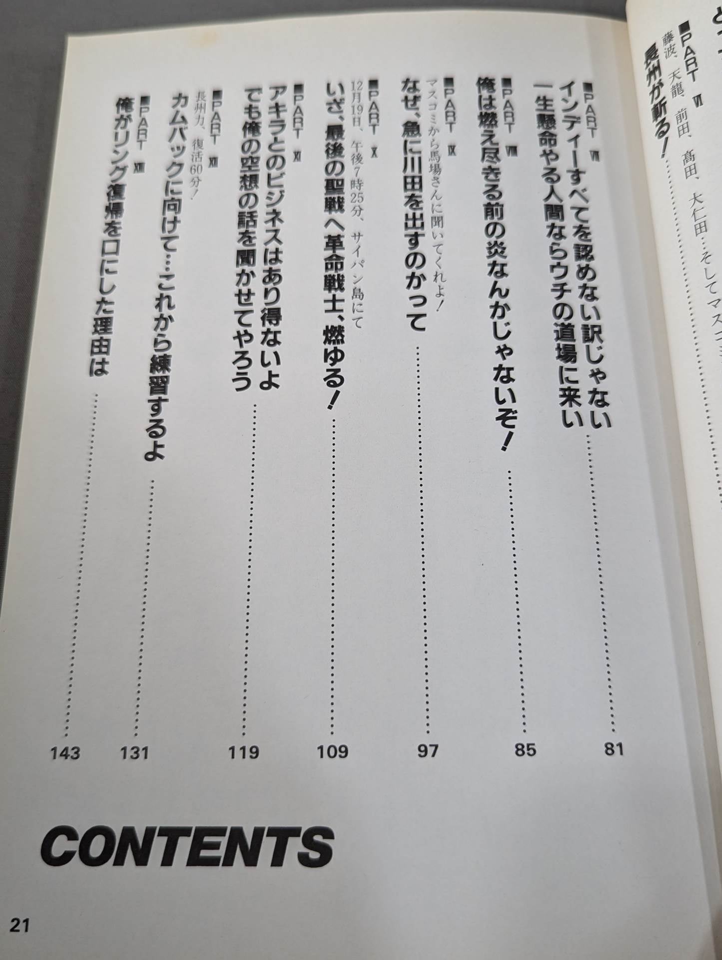 長州力vs金沢克彦 ｢おい、金沢｣ – 闘道館
