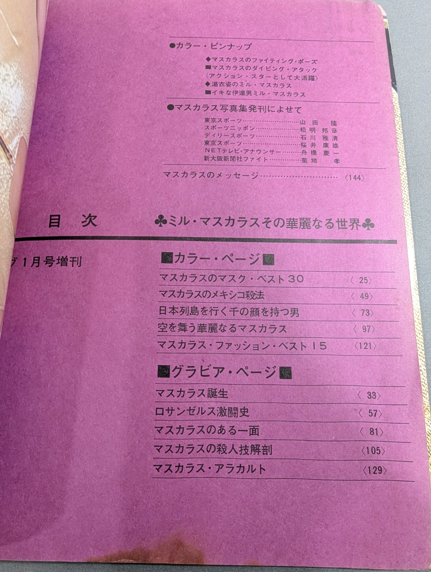 ミル・マスカラス その華麗なる世界