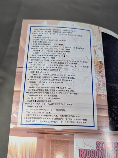 WORLD WONDER RING STARDOM OFFICIAL BOOK / Stardom Ryogoku  Cinderella