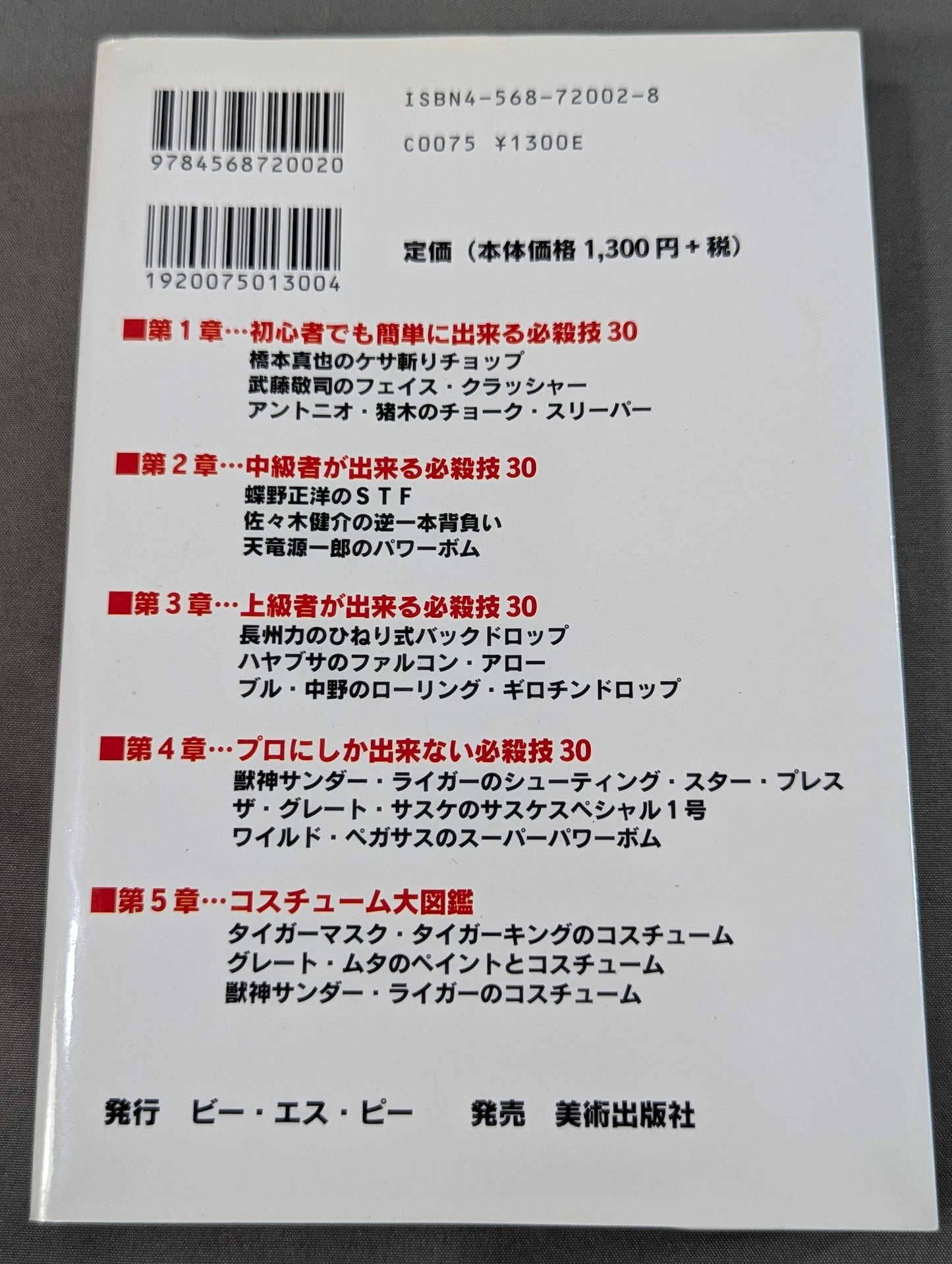 Learn from Pro Wrestling: One Strike! Complete Manual for Special Moves