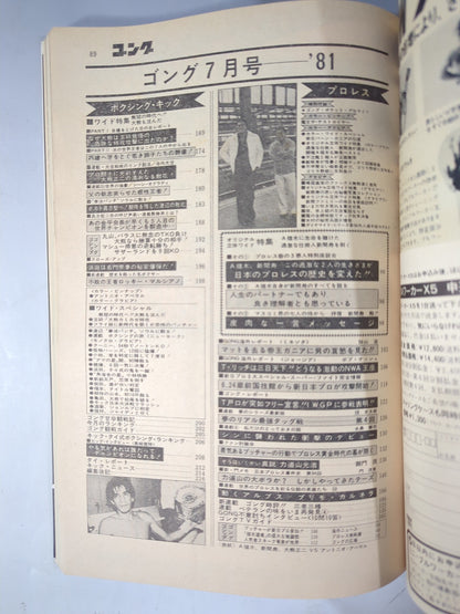 月刊ゴングVol.14 No.7