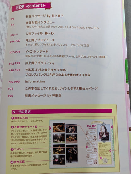Takako Inoue 25th Anniversary Edition Women's Pro Wrestler File