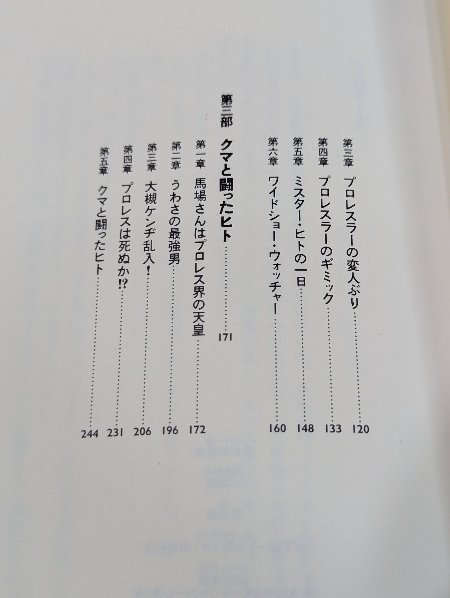 クマと闘ったヒト
