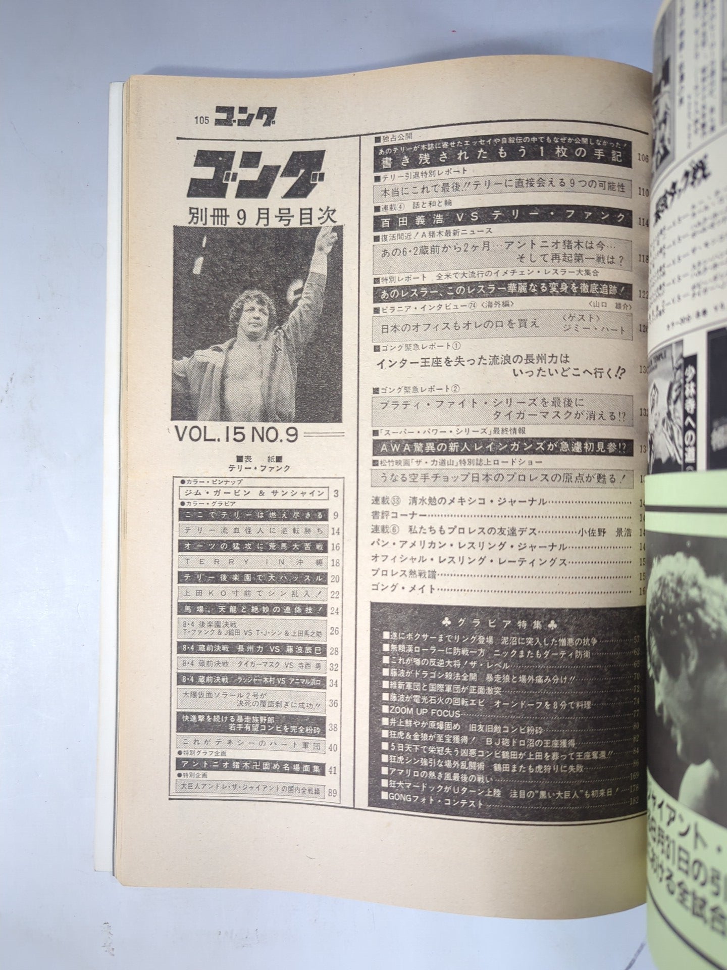別冊ゴングVol.15 No.9
