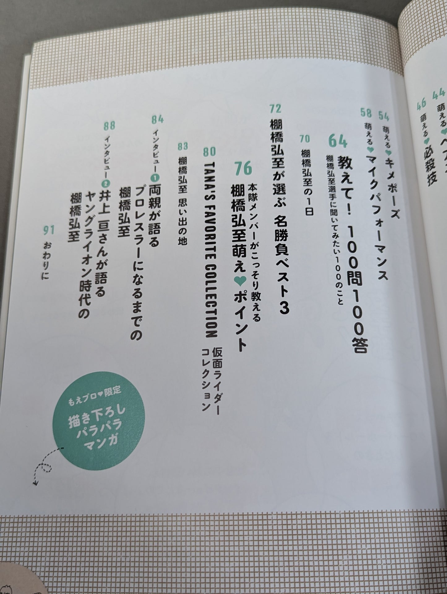 Moe Pro ♡ Special Hiroshi Tanahashi