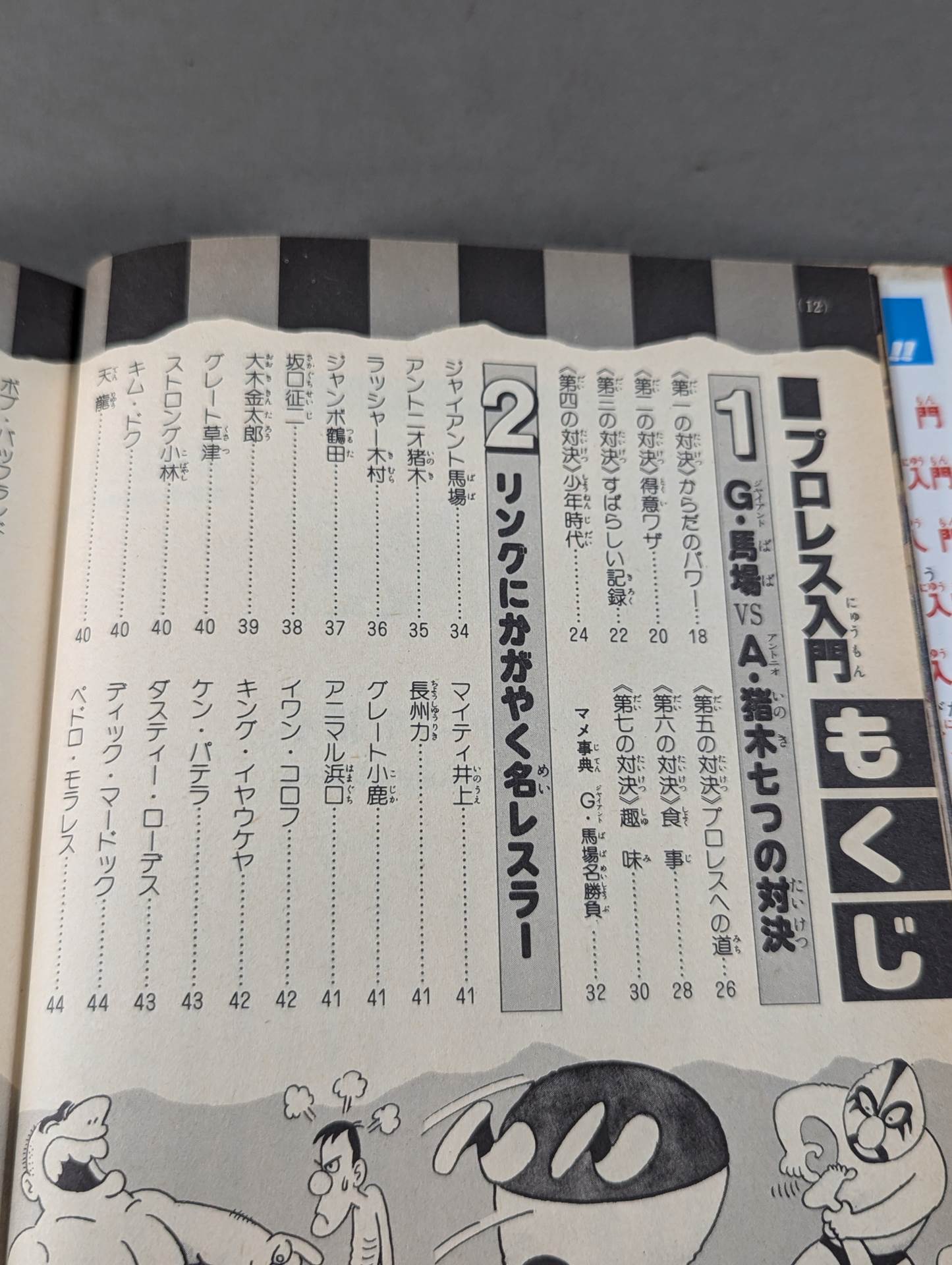 プロレス入門 小学館入門百科シリーズ⑨(表紙:BI砲・ピースサイン)