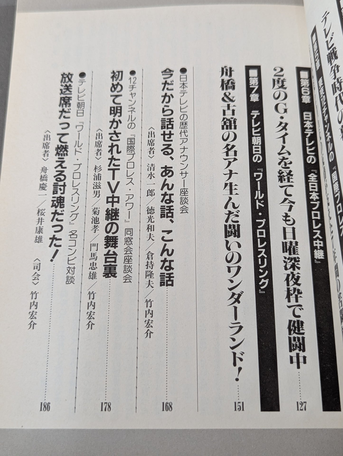 テレビ・プロレス見聞45年史 金曜日夜8時伝説