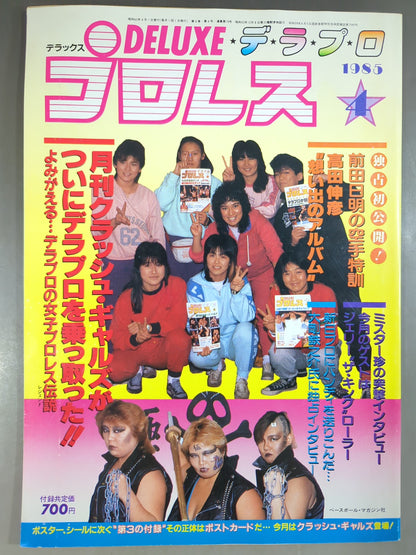 デラックスプロレス 1985年4月号