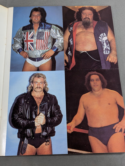 THE ALL STAR Wrestling  POSTCARD BOOK
