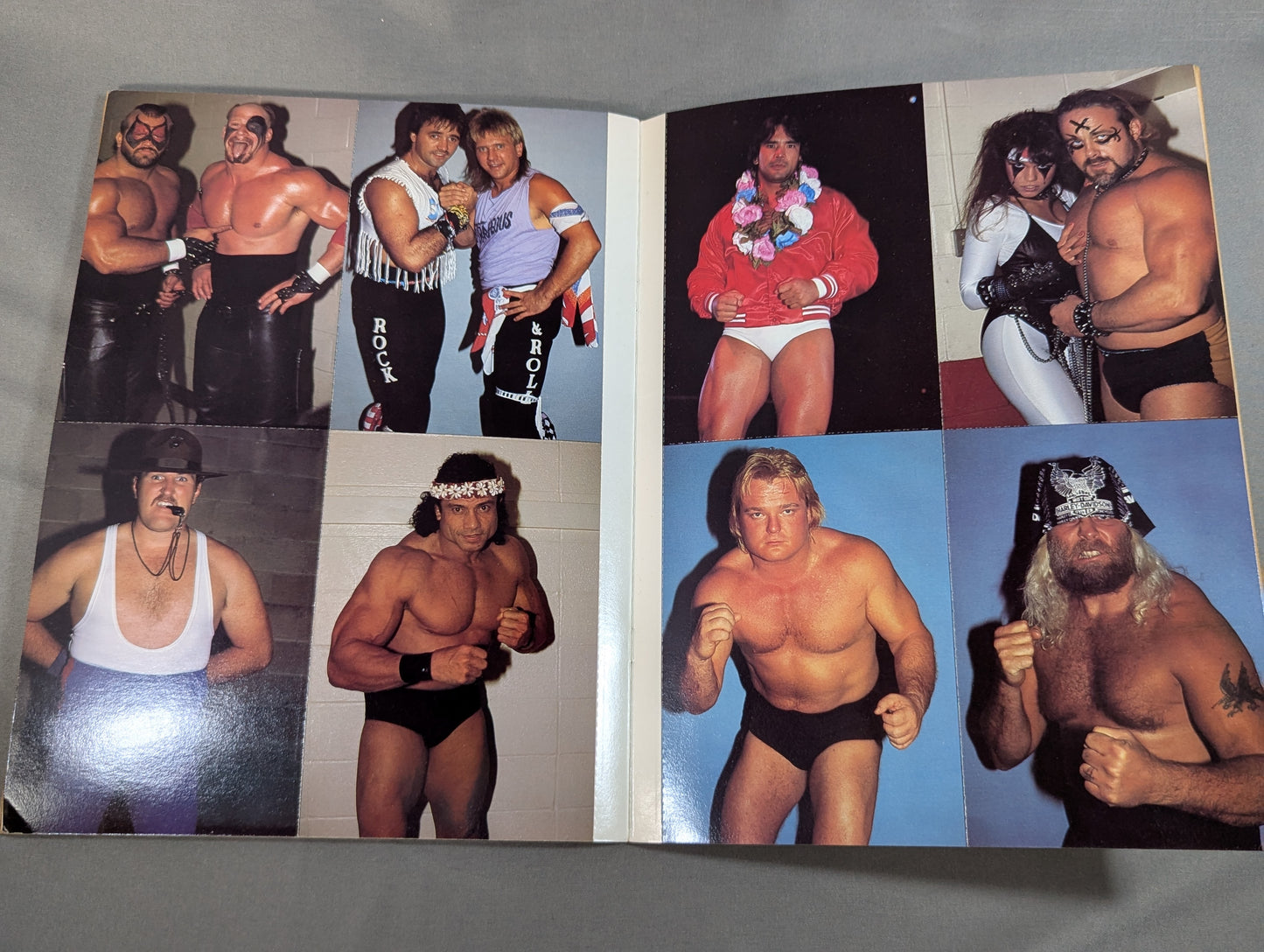 THE ALL STAR Wrestling  POSTCARD BOOK