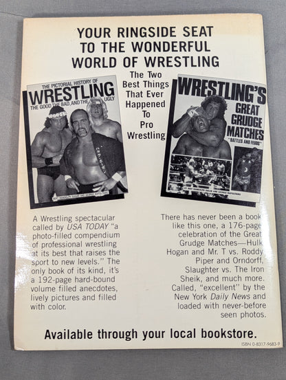 THE ALL STAR Wrestling  POSTCARD BOOK