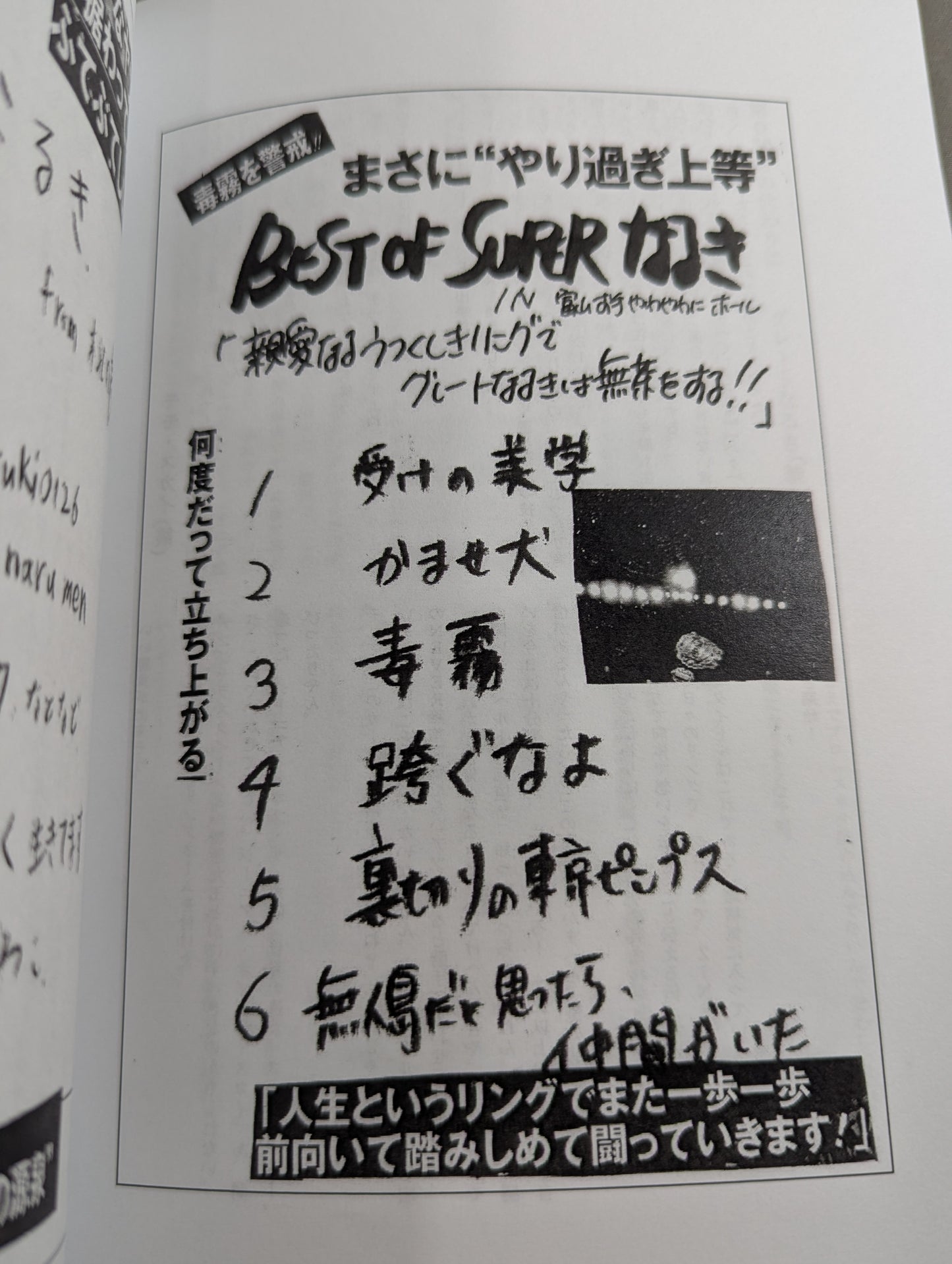 【日々リングに立つあなたに送るプロレスと人生のZINE】2.9（ニーテンキュー）