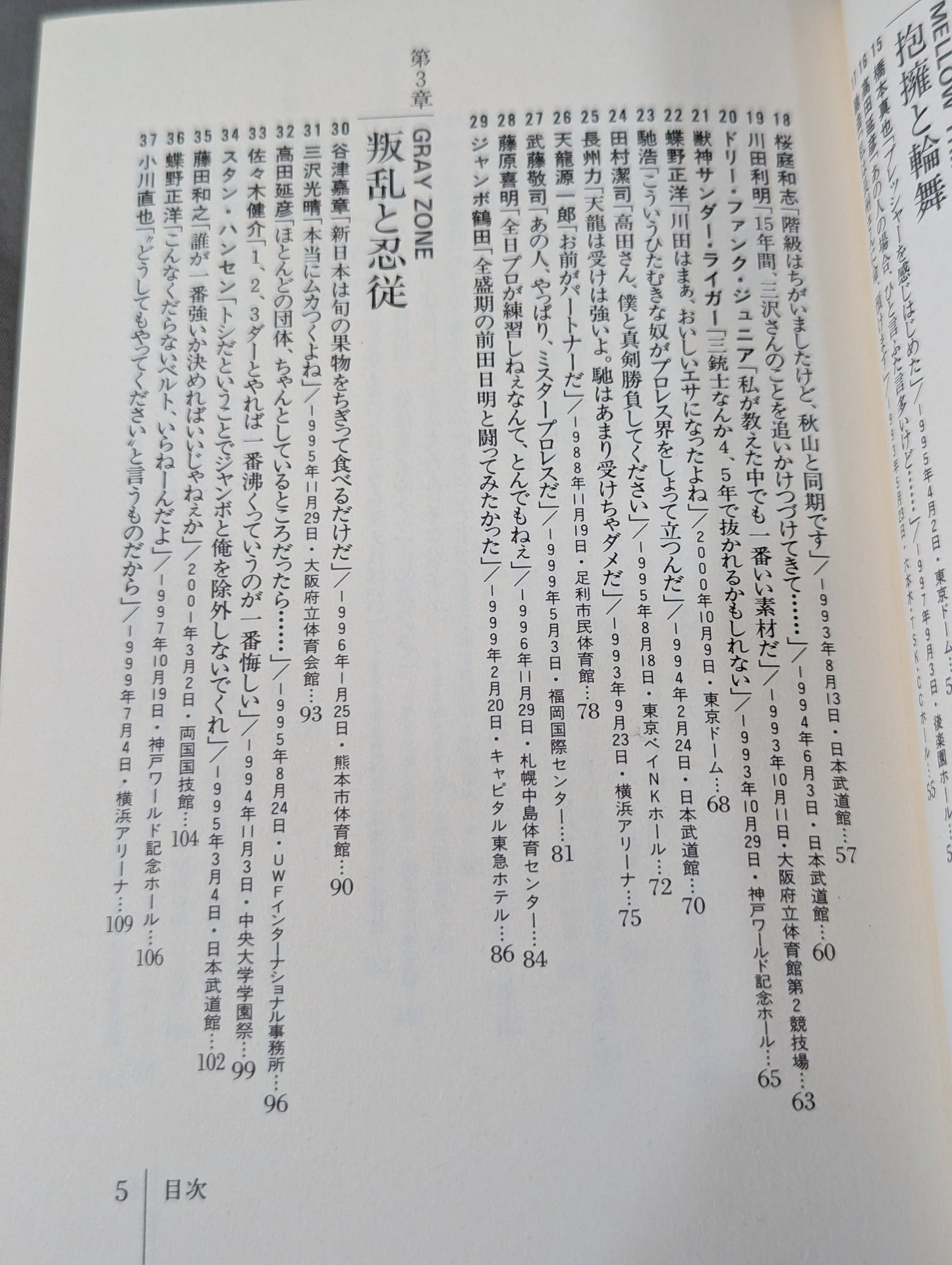 プロレスラー魂の激白録108 フラッシュバックPART.Ⅱ