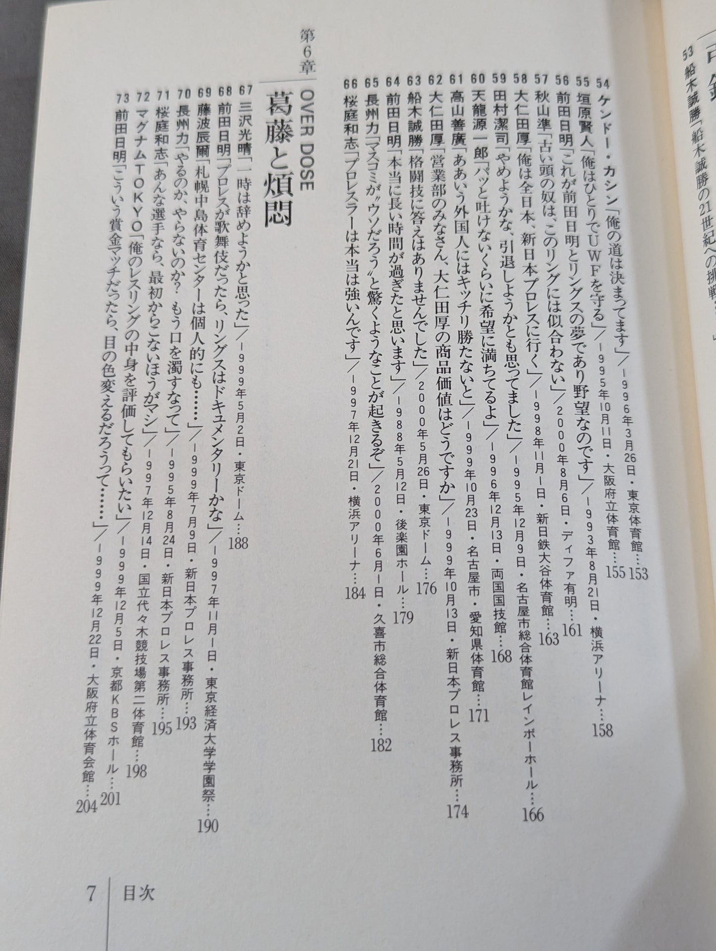 プロレスラー魂の激白録108 フラッシュバックPART.Ⅱ