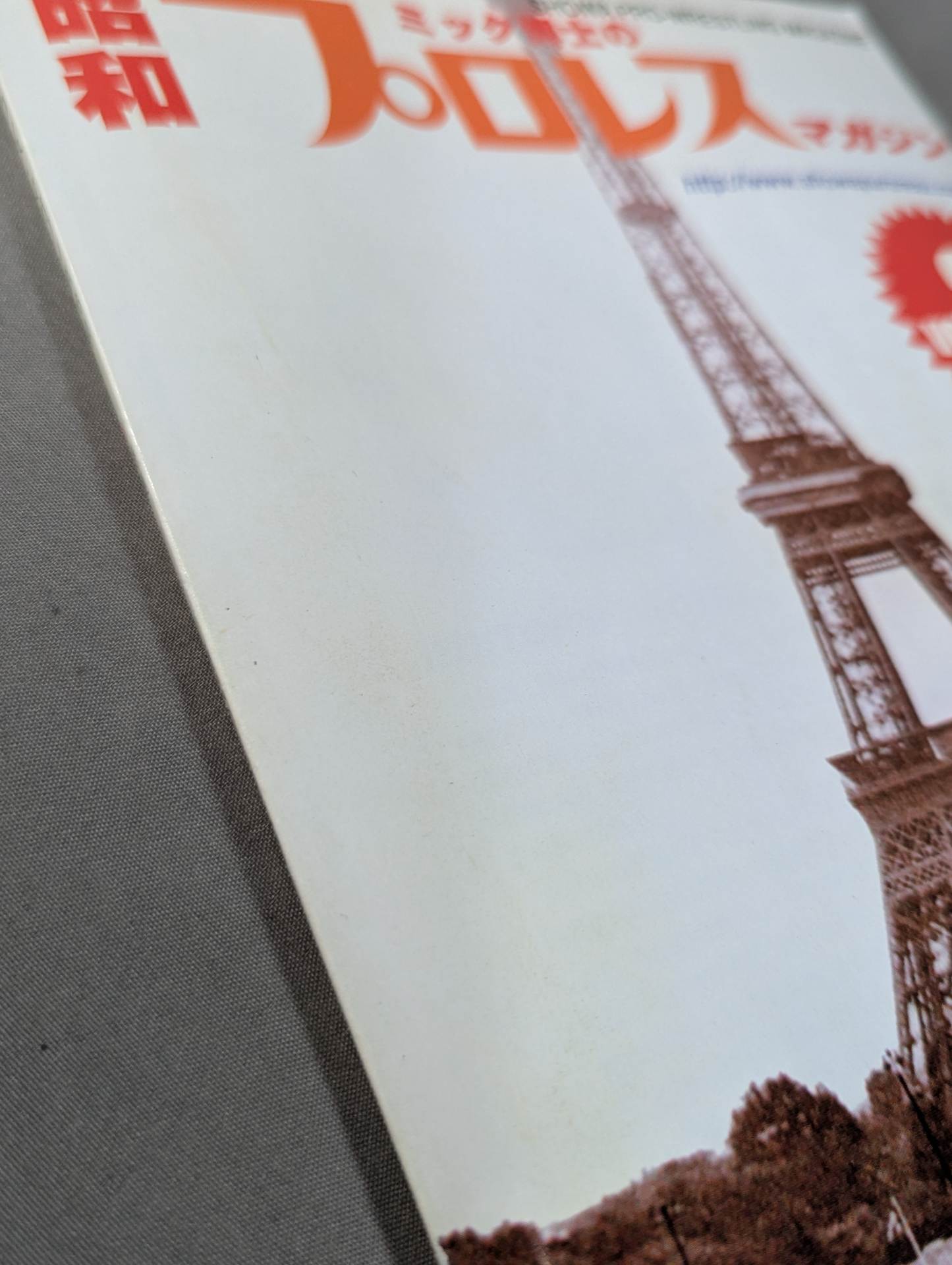 Dr. Mick's Showa Pro Wrestling Magazine No. ★ 26 Special Feature No TV Era ★ New Japan Pro Wrestling