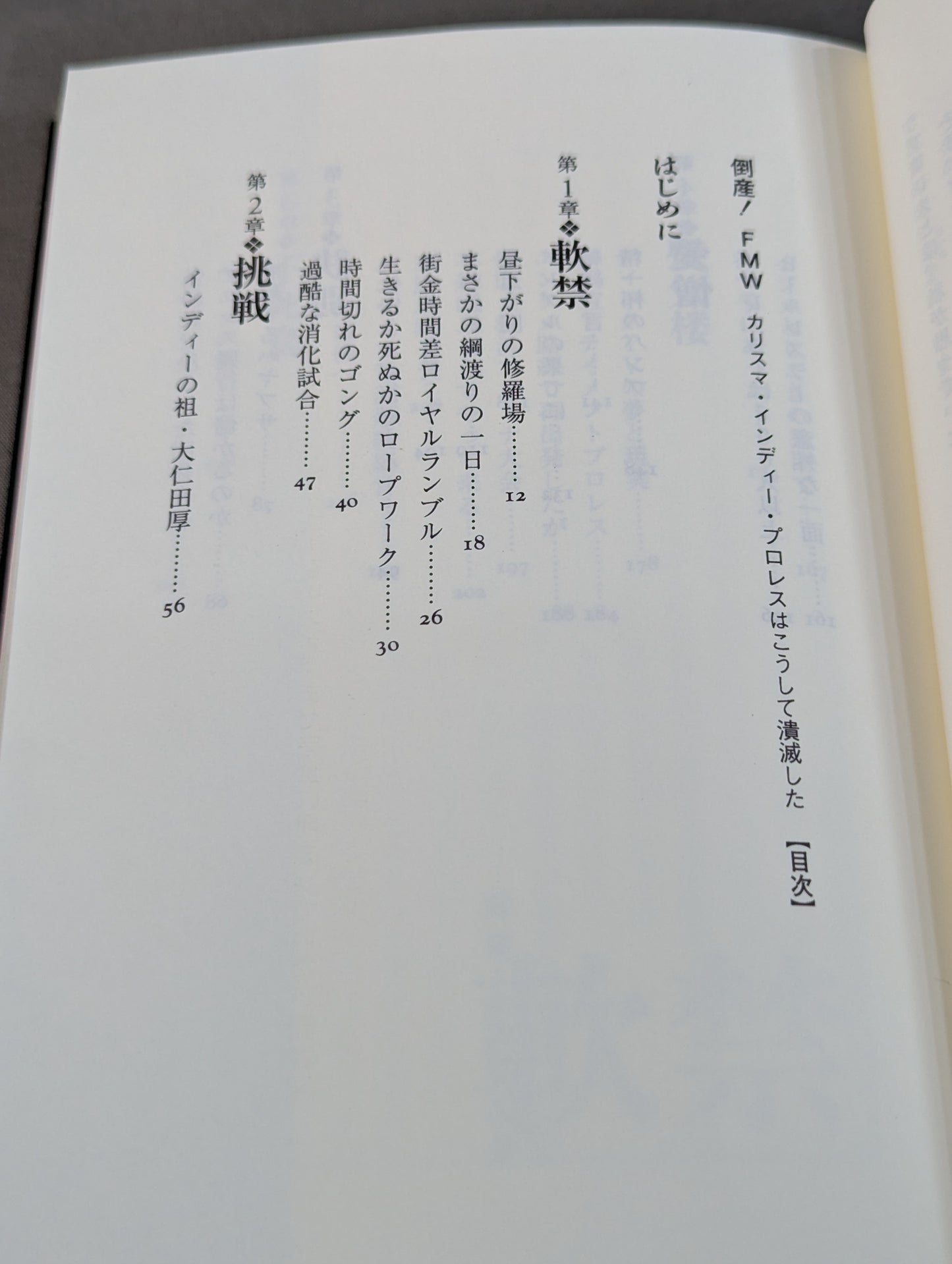 Bankruptcy! This is how FMW charismatic indie Pro Wrestling was destroyed