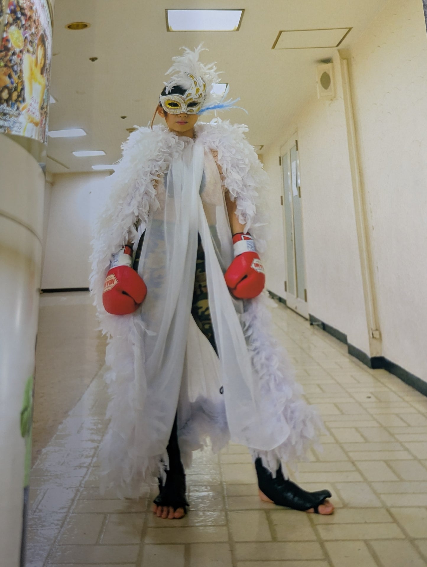 【Fuka  hand signed autograph 】 FOTOLIBRE de Mascara Numero.13