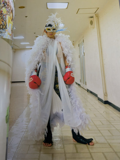【Fuka  hand signed autograph 】 FOTOLIBRE de Mascara Numero.13