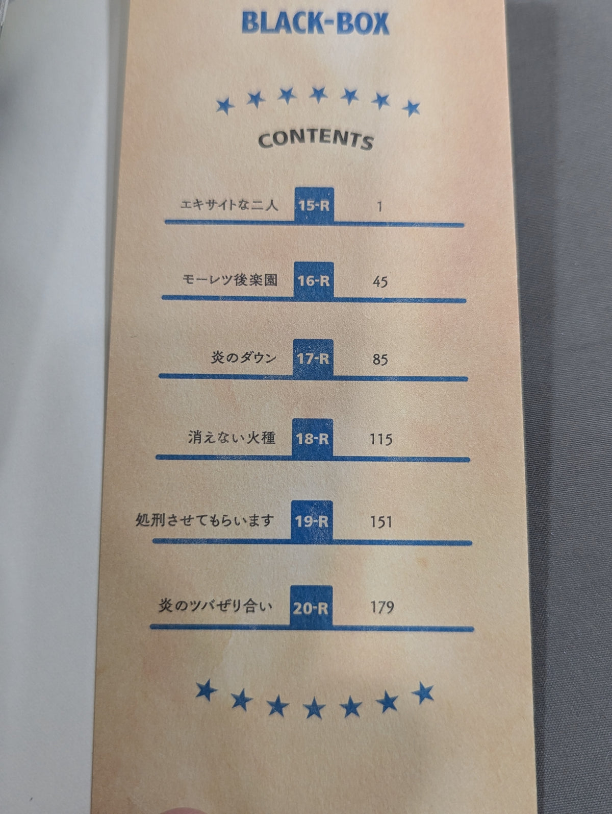 [Complete 6-Volume Set] BLACK‐BOX