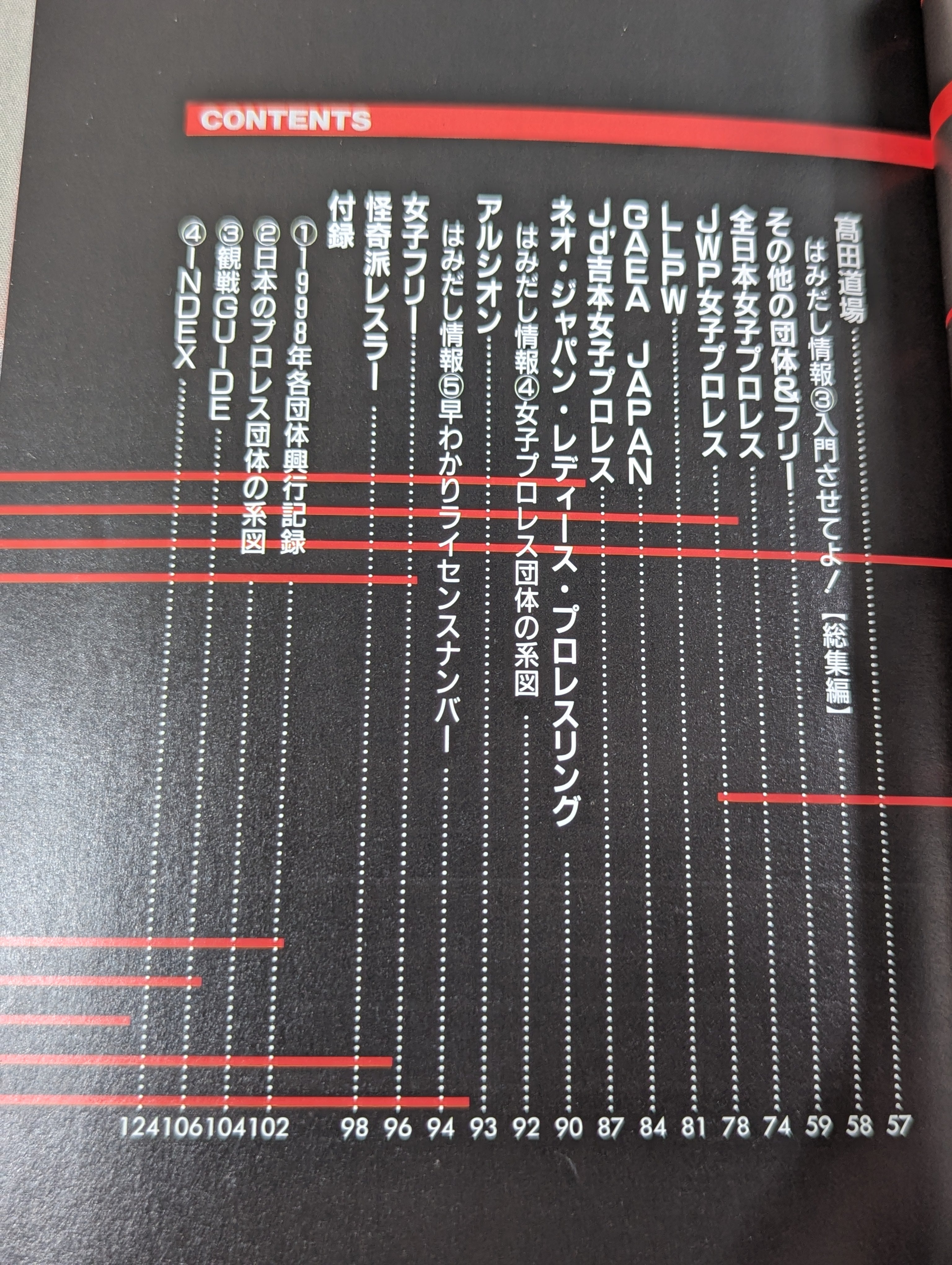 【送料無料】中古プロレス年鑑 1999 99年プロレスラーカラー写真名鑑［携帯版] – 闘道館