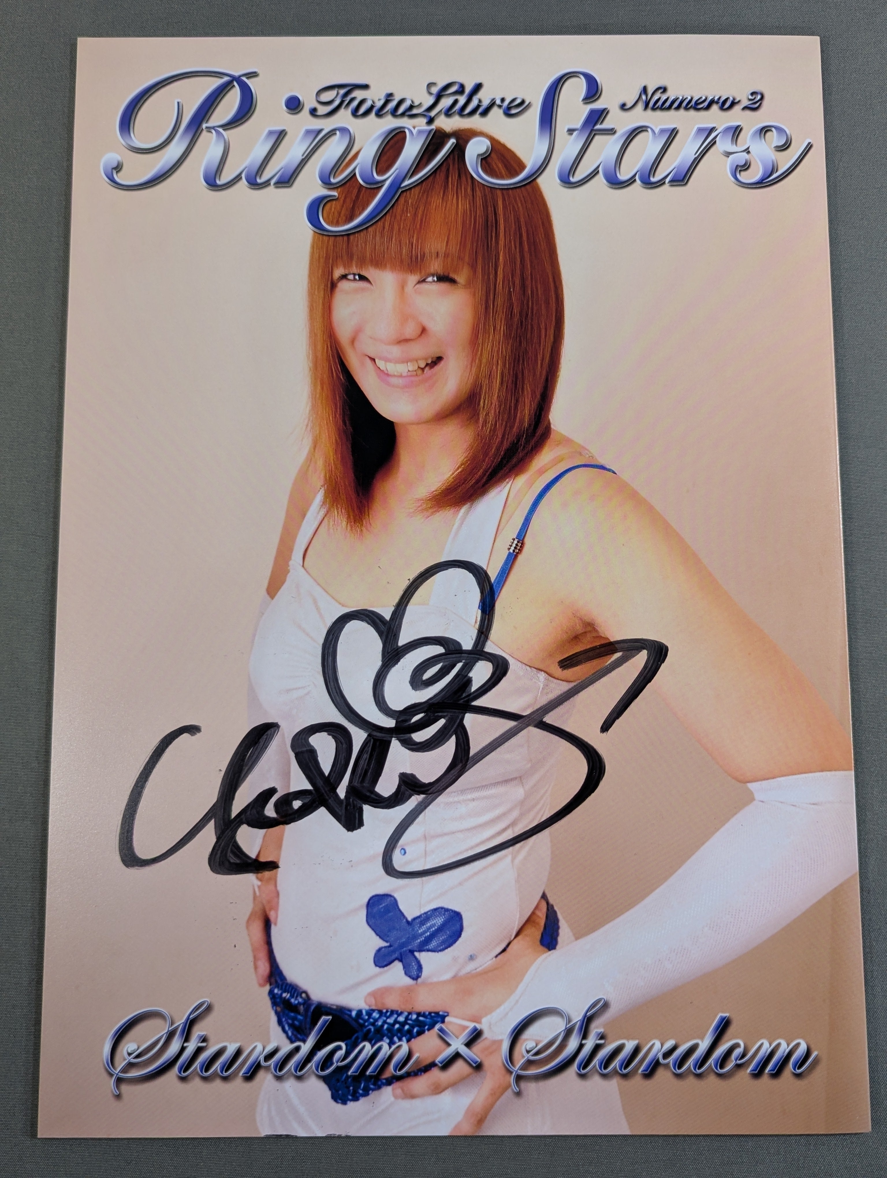 3選手直筆サイン入り】FOTOLIBRE Ring Stars Numero.2 – 闘道館