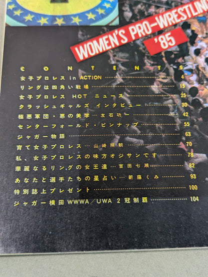 女子プロレス’85 炎のコノヤローッ!!