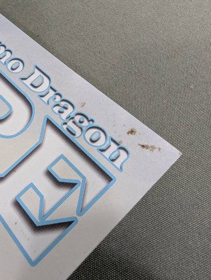 【Ultimo Dragon hand signed autograph 】FOTOLIBRE de Mascara Numero.17