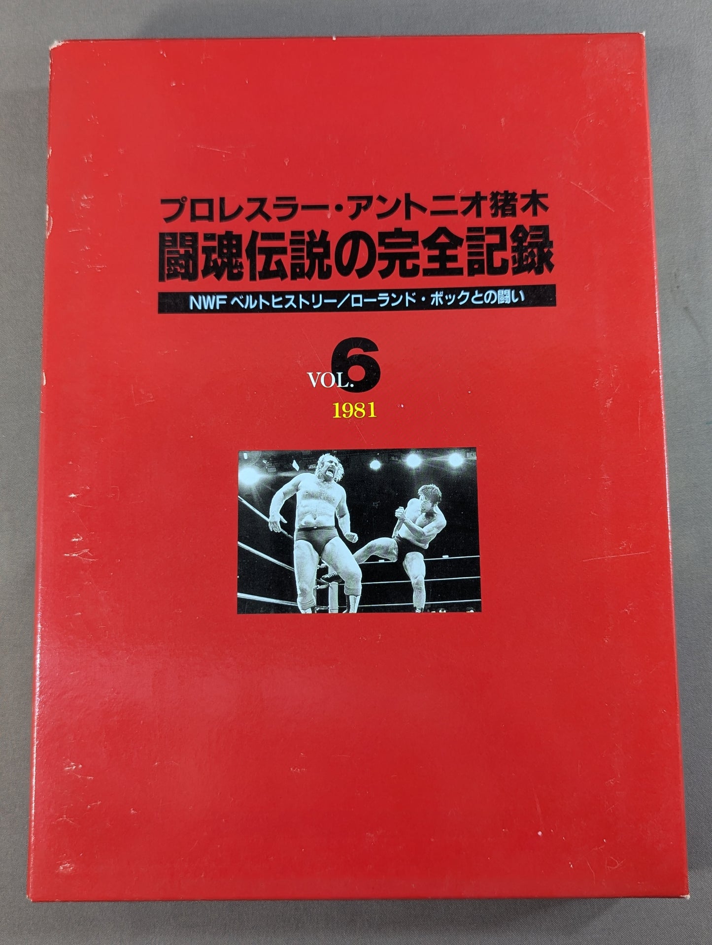 Complete Record of the Fighting Spirit Legend Vol.6 NWF Belt History / Battle with Roland Bock