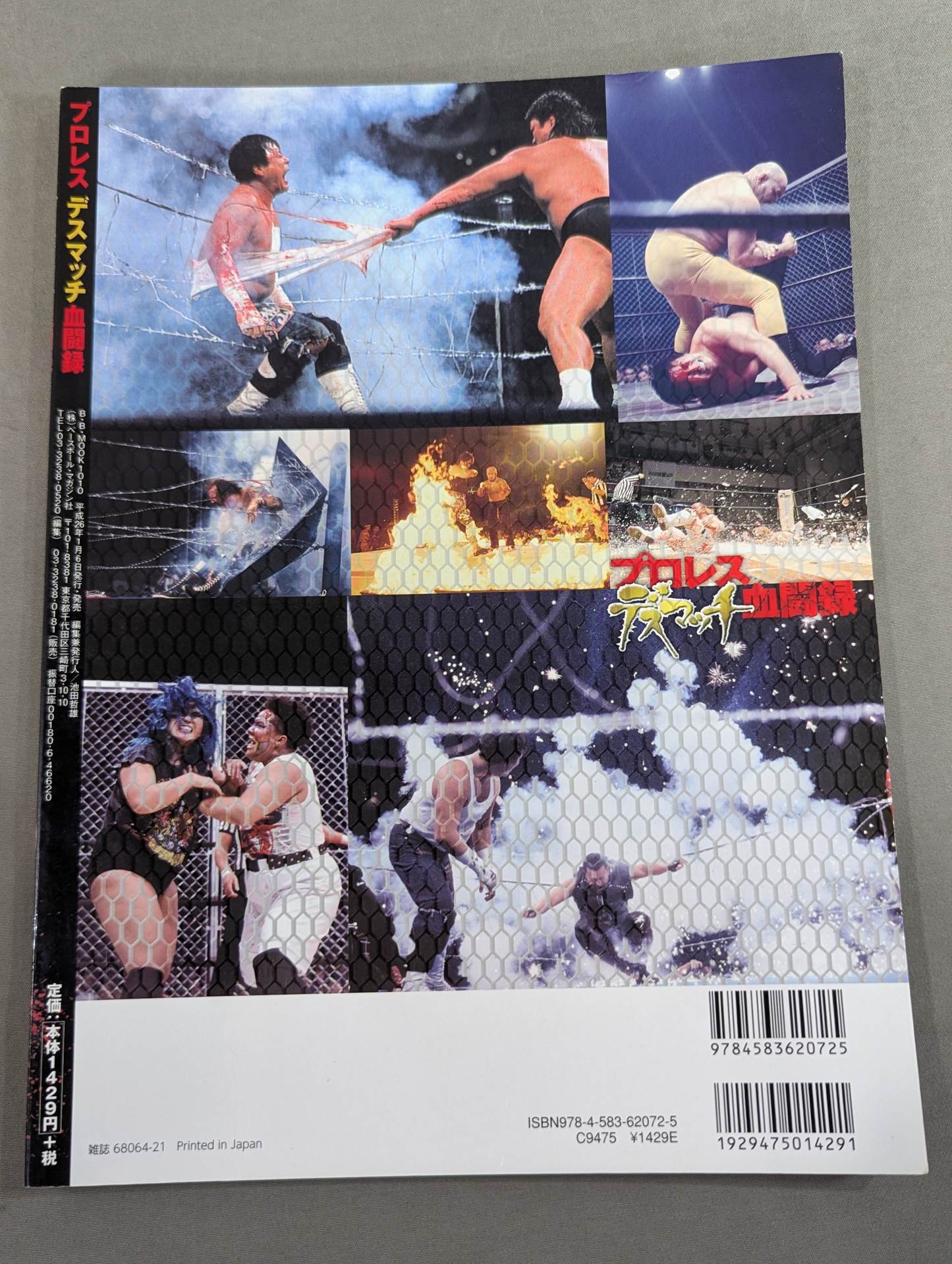 Pro Wrestling Deathmatch Bloody Battle Record