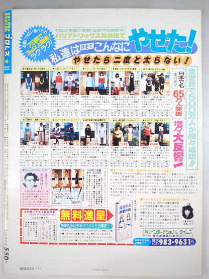 デラックスプロレス 1986年11月号
